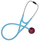 UltraScope Single Stethoscope Zebra Print Hot Pink