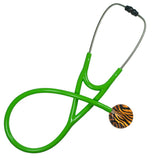 UltraScope Single Stethoscope Zebra Print Orange
