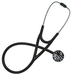 UltraScope Single Stethoscope Zebra Print Silver