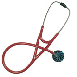 UltraScope Single Stethoscope Zebra Print Teal