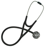 UltraScope Single Stethoscope Zebra Print White