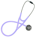 UltraScope Single Stethoscope Zebra Print White