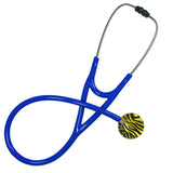 UltraScope Single Stethoscope Zebra Print Yellow