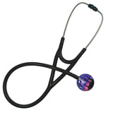 UltraScope Single Stethoscope Three Crosses Purple