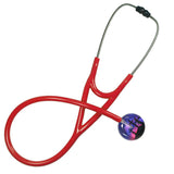 UltraScope Single Stethoscope Three Crosses Purple