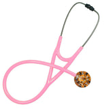 UltraScope Single Stethoscope Bones & Paw Prints Orange