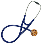 UltraScope Single Stethoscope Bones & Paw Prints Orange