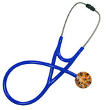 UltraScope Single Stethoscope Bones & Paw Prints Orange
