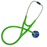 UltraScope Single Stethoscope Bones & Paw Prints Royal Blue
