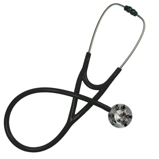 UltraScope Single Stethoscope Bones & Paw Prints Silver