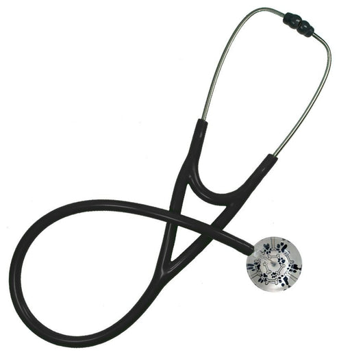 UltraScope Single Stethoscope Bones & Paw Prints White