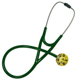 UltraScope Single Stethoscope Bones & Paw Prints Yellow