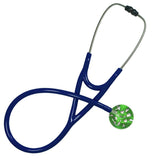 UltraScope Single Stethoscope Hearts and Glitter Light Green