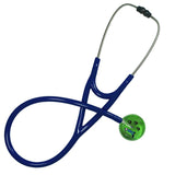 UltraScope Single Stethoscope Stick Surgeon Light Green with Paws