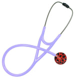 UltraScope Single Stethoscope Polka Dots Red and Black