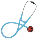 UltraScope Single Stethoscope Polka Dots Red and Black