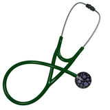 UltraScope Single Stethoscope Polka Dots Black and Purple