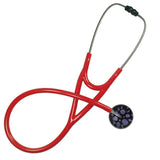 UltraScope Single Stethoscope Polka Dots Black and Purple