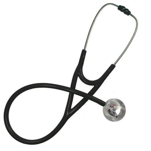 UltraScope Single Stethoscope Tiger Outline Silver