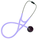UltraScope Single Stethoscope Black Pinstripe Burgundy