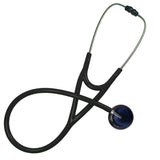 UltraScope Single Stethoscope Black Pinstripe Navy Blue