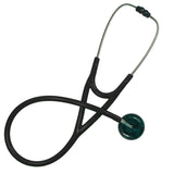 UltraScope Single Stethoscope Black Pinstripe Teal