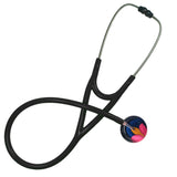 UltraScope Single Stethoscope Lotus Flower Navy Blue