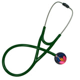 UltraScope Single Stethoscope Lotus Flower Navy Blue