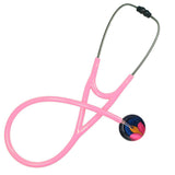 UltraScope Single Stethoscope Lotus Flower Navy Blue