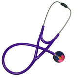 UltraScope Single Stethoscope Lotus Flower Navy Blue