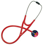 UltraScope Single Stethoscope Lotus Flower Navy Blue
