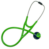 UltraScope Single Stethoscope Abstract Daisy Navy Blue and Light Green