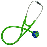 UltraScope Single Stethoscope Abstract Daisy Royal Blue and Light Green