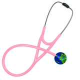 UltraScope Single Stethoscope Abstract Daisy Royal Blue and Light Green