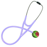 UltraScope Single Stethoscope Abstract Daisy Light Green and Hot Pink