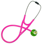 UltraScope Single Stethoscope Abstract Daisy Light Green and White