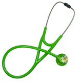 UltraScope Single Stethoscope Abstract Daisy Light Green and White