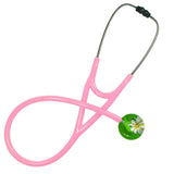 UltraScope Single Stethoscope Abstract Daisy Light Green and White