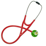 UltraScope Single Stethoscope Abstract Daisy Light Green and White