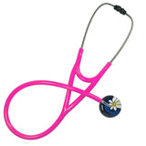 UltraScope Single Stethoscope Abstract Daisy Navy Blue and White