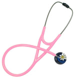 UltraScope Single Stethoscope Abstract Daisy Navy Blue and White