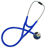 UltraScope Single Stethoscope Abstract Daisy Navy Blue and White