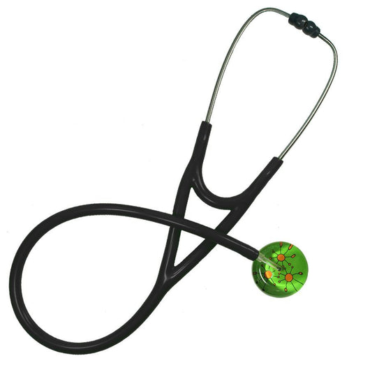 UltraScope Single Stethoscope Galactic Circles Light Green