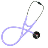 UltraScope Single Stethoscope Girly Skull Black and Pink Ribbon