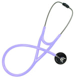 UltraScope Single Stethoscope Girly Skull Black and Purple Ribbon
