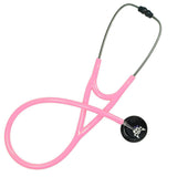 UltraScope Single Stethoscope Girly Skull Black and Purple Ribbon