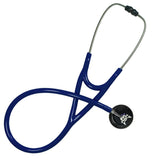 UltraScope Single Stethoscope Girly Skull Black and Purple Ribbon