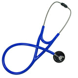 UltraScope Single Stethoscope Girly Skull Black and Purple Ribbon