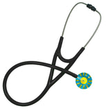 UltraScope Single Stethoscope Sunny Side Up Light Blue
