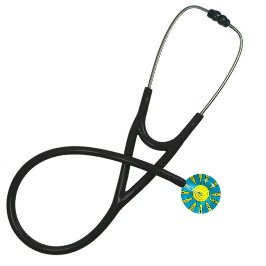 UltraScope Single Stethoscope Sunny Side Up Light Blue